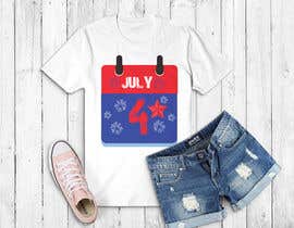 shantaaktar971님에 의한 Need a printable vector t-shirt design for 4th of July holiday을(를) 위한 #155
