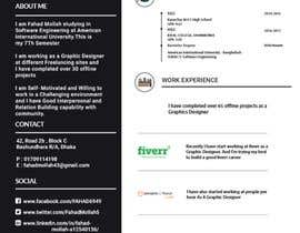#1 for Design a new/fresh resume for me please by mollahfahad43