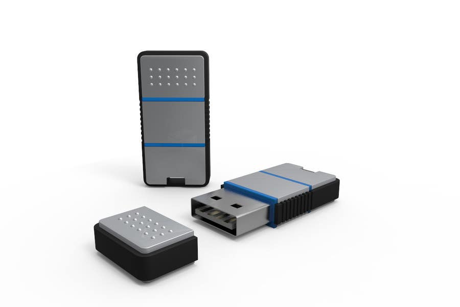 Konkurrenceindlæg #8 for                                                 3D Design of USB Thumb Drive Enclosure
                                            