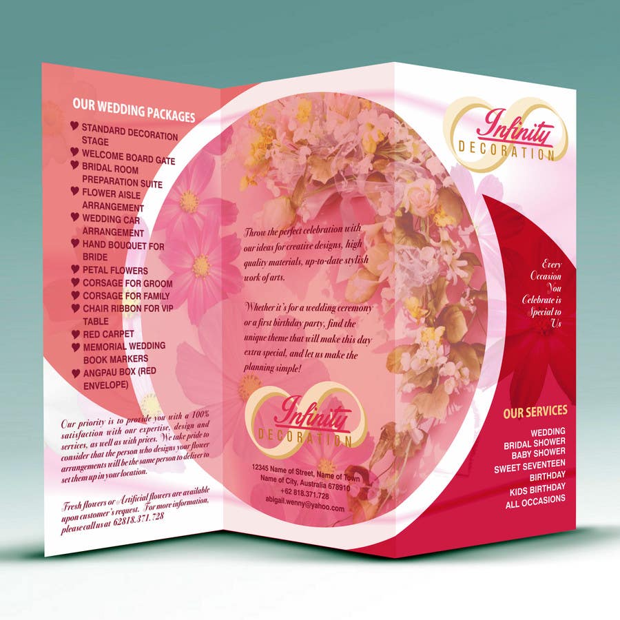Entri Kontes #22 untuk                                                Design a Flyer for Wedding and Party consultants
                                            