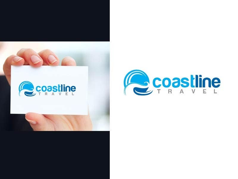 Penyertaan Peraduan #347 untuk                                                 Logo Design for Coastline Travel
                                            