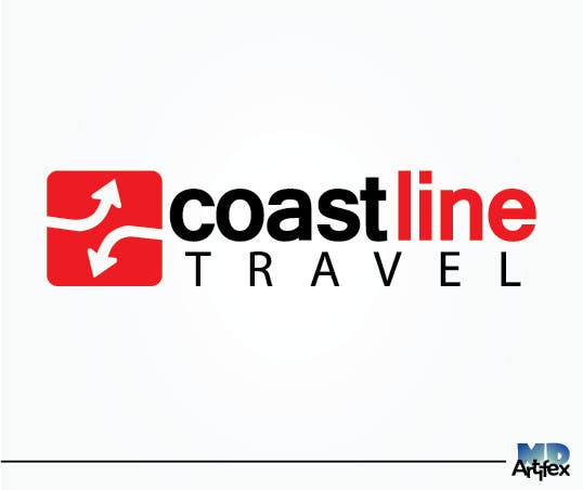 Penyertaan Peraduan #140 untuk                                                 Logo Design for Coastline Travel
                                            