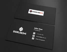#359 untuk Business card design for sign shop oleh smmurad