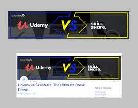 #31 for Banner Design for Blog Page (Udemy vs Skillshare) - CourseDuck.com by Rafi567