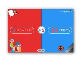 #66 for Banner Design for Blog Page (Udemy vs Udacity) - CourseDuck.com by Farhatulhasan