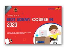 #74 untuk Banner Design for Blog Page (Best Udemy Courses) - CourseDuck.com oleh Farhatulhasan