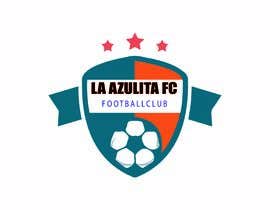 #8 for i need a team logo. for soccer. LA AZULITA FC  white outline. blue and black main colors.   i need to know the name of yhe font used af graphicsshop24