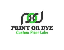#32 pentru Logo for a t-shirt printing commpany called Print or Dye de către Qesmah