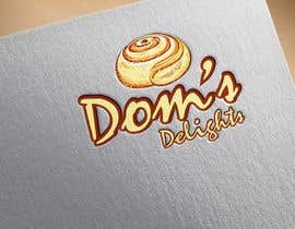 #34 cho Trying to get a logo done for my wife for a baking business that she is starting. The name of her baking business is “Dom’s Delights”. Her specialty with baking is homemade cinnamon rolls. So I figured something with a cinnamon roll. bởi flyhy