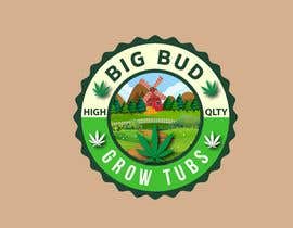 #306 for Design a cool , catchy,  logo for out grow tubs that grows BIG BUDS. Eye catching logo by gulrasheed63