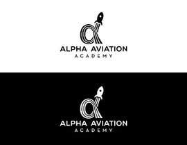 #80 ， Alpha Aviation Academy logo 来自 design24time