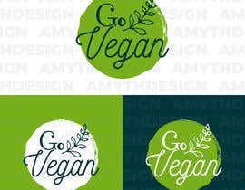 #19 for Logo for the new brand. Go Vegan by Amyth14