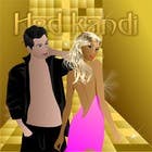 Graphic Design Contest Entry #4 for "Hed Kandi" GLAMOUROUS style design for dating mobile application ICON for iPHONE
