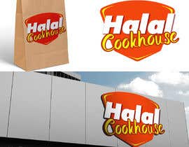 #145 untuk Logo design for Halal Cookhouse oleh DonnaMoawad