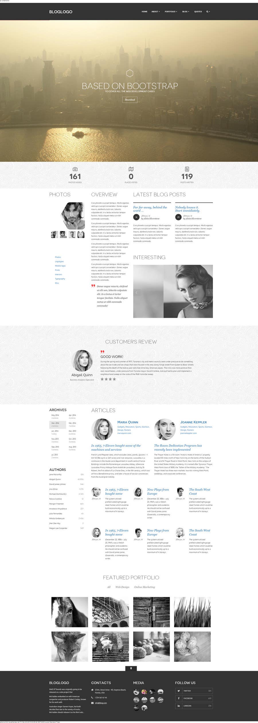 Contest Entry #1 for                                                 Build a personal mobile responsive super creative website
                                            