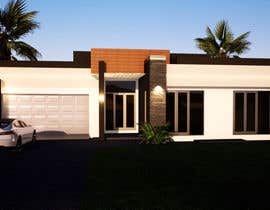 #1 pentru Redesign the appearance of facade and parapet roof for new home. de către brandonmusaliva