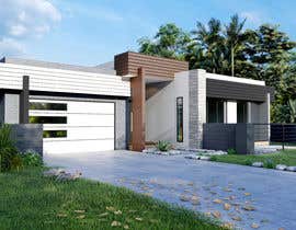 #41 pentru Redesign the appearance of facade and parapet roof for new home. de către afrozaakter04