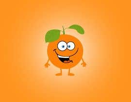 #53 for Create a Mandarin Fruit Character and film design for mesh bag by AshfaqHassan