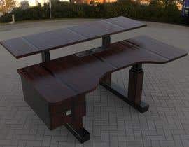 nº 7 pour 3D model of desk furniture par kartikv1 