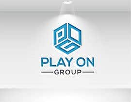 #165 pentru Design company logo PLAY ON GROUP.  Logo should reflect following elements - Professional and vibrant, Next Generation, Sports including E-sports. Colours can be Silver, turquoise , electric Blue (see attached files). Text “PLAY ON GROUP” to be the logo. de către Graphictech04