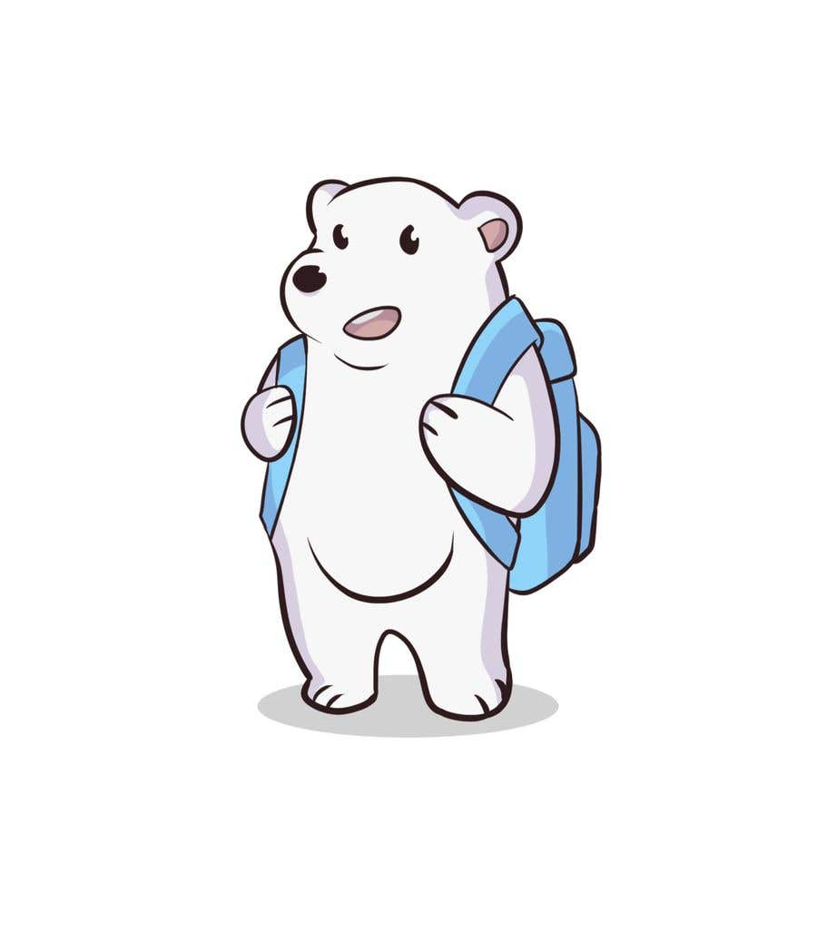 Contest Entry #45 for                                                 Design a cartoon character: cute metalhead polar bear
                                            