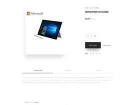 Nro 28 kilpailuun Landing page Windows 10 and Office store käyttäjältä EmonRafe