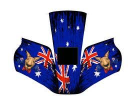 #21 untuk Design an Australian Flag and Kangaroo on a Welding Helmet oleh Piyal3333