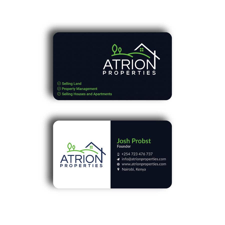 Contest Entry #764 for                                                 business card for real estate company
                                            