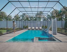 #25 para 3D Design of Pool and surrounding patio de aruppal116