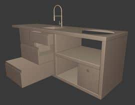 #24 for 3d blender model outdoor kitchen by anto2178