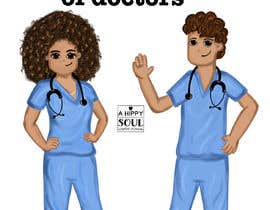 #51 cho Black Boy and Girl Cartoon Doctor bởi AHippySoul