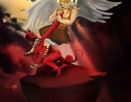 #89 Angel armbar a demon részére amitomo által