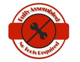 #4 for No assembly required logo by paulpranta0