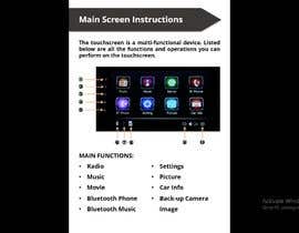 Číslo 4 pro uživatele Reformat and improve the English of a small manual for a touchscreen od uživatele meghraj9