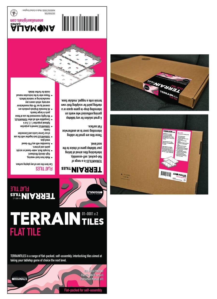 Penyertaan Peraduan #50 untuk                                                 InDesign or Illustrator compatible template for use as a printable label
                                            