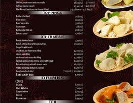 #19 para Refresh restaurant menu de Madhu42