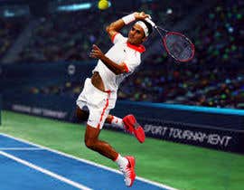 #5 for Create Stunning Graphically Designed Tennis Photos by febrivictoriarno