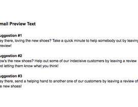 #54 for Write preview text for an email from an ecommerce by GurleenSanghera
