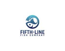 #211 untuk Fifth-line fish Company Logo oleh sohelranafreela7
