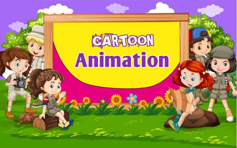 Contest Entry #30 for                                                 banner for youtube channel animation cartooon
                                            