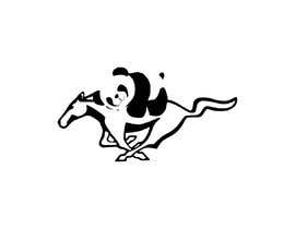#1 for Create a car decal of a panda riding the Ford mustang horse. by reswara86
