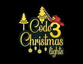 #67 Logo Design for “Code 3 Christmas Lights” részére JubaerMI által