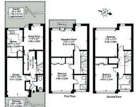nº 51 pour Contest: Architect to propose floor plan layout design for apartments (4+BR, 4BA) par jefloki100 