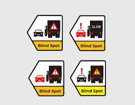 #147 for re-draw / re-design safety sign (Blind Spot) by sazidenim