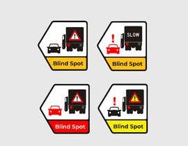 #148 for re-draw / re-design safety sign (Blind Spot) by sazidenim