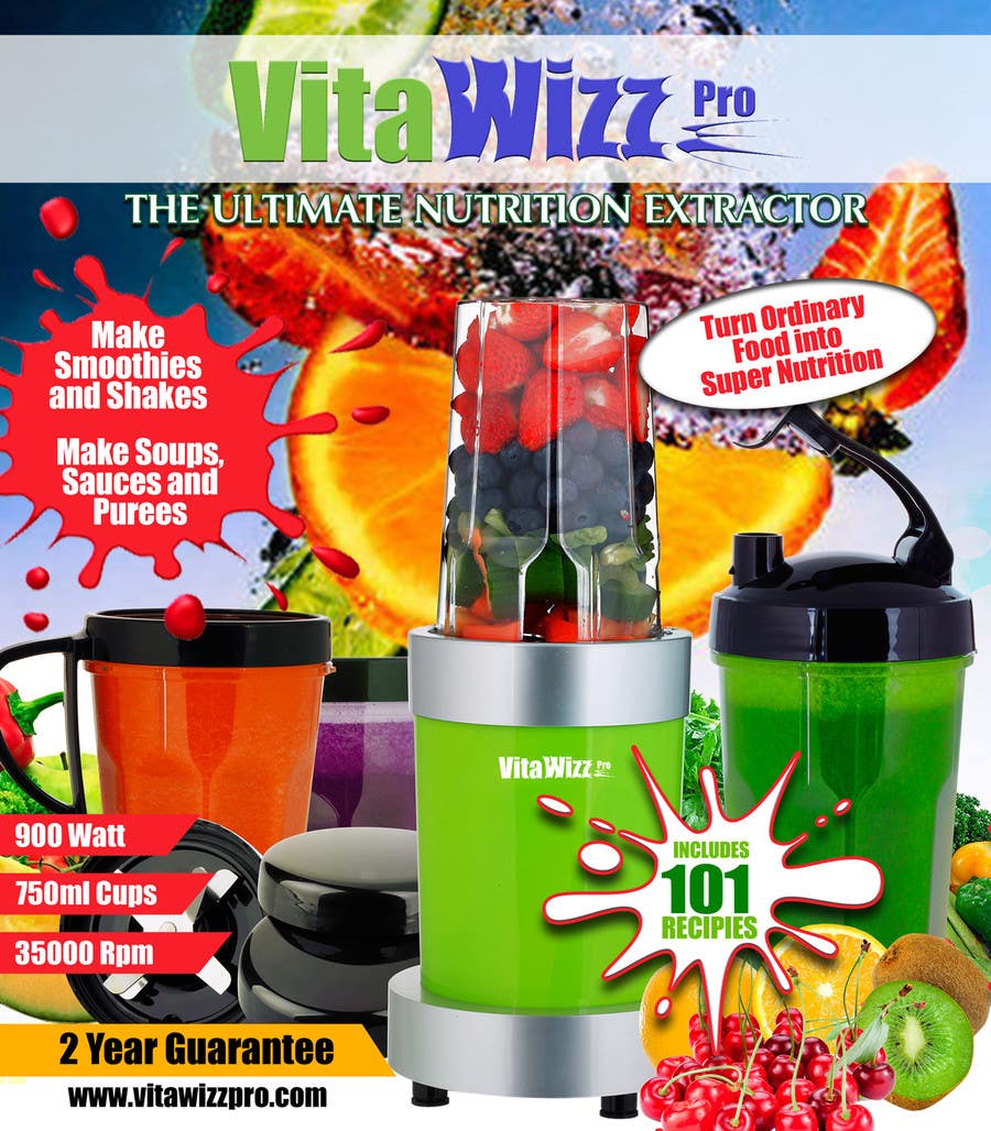 Tävlingsbidrag #8 för                                                 VitaWizz Pro Box
                                            