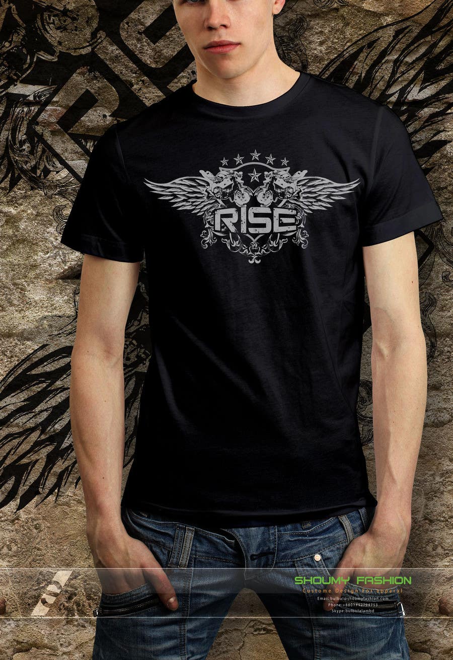 Participación en el concurso Nro.58 para                                                 T-shirt Design for RiSE (Ride in Style, Everyday)
                                            