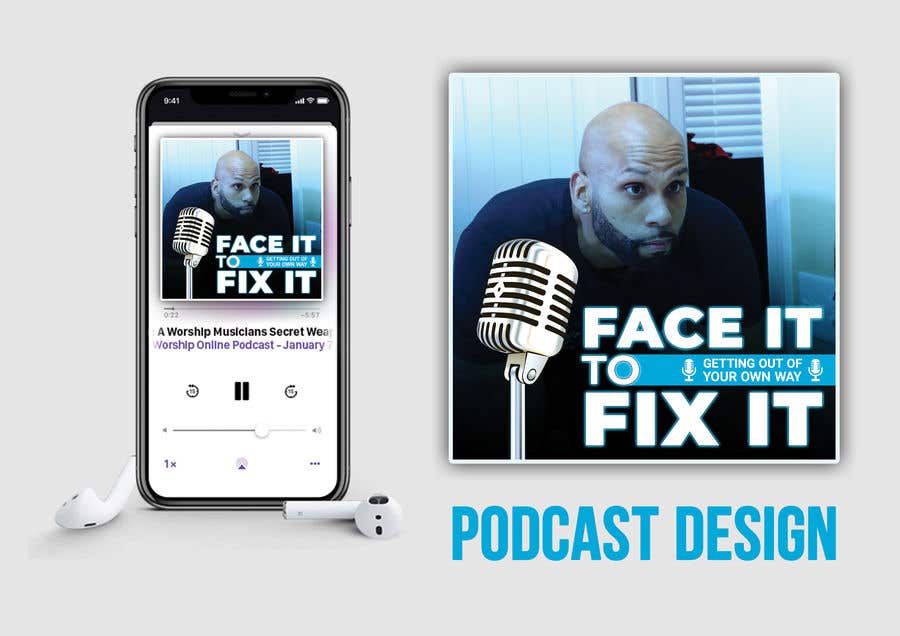 Contest Entry #173 for                                                 Podcast design - "Face it to Fix it" show
                                            