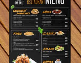 #24 for Fast Food Menu by alaminkabir572