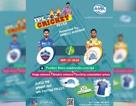 #43 para Contest flyer for Indian Premier League 2020 for Amil Realty de LeonardoGhagra
